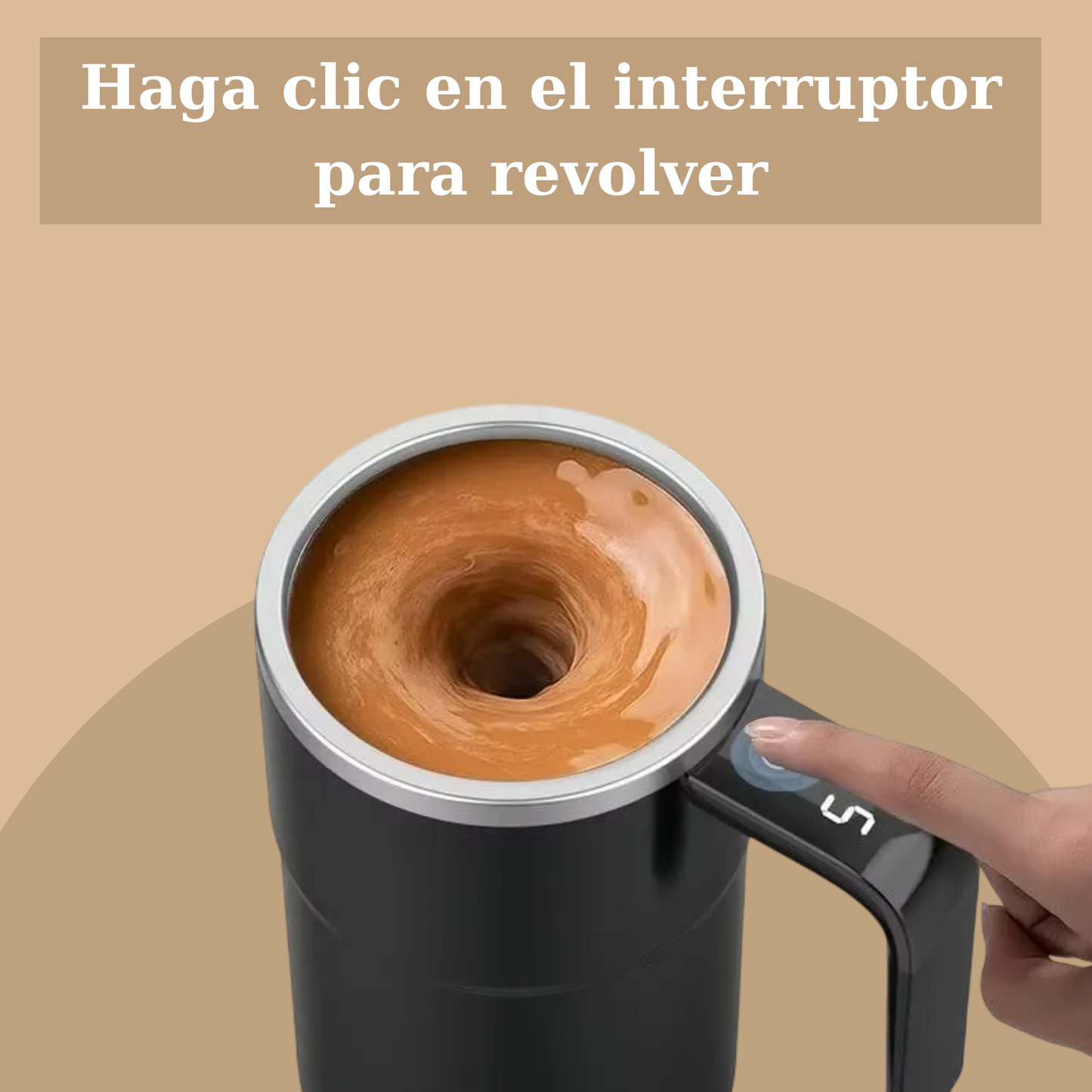 Taza Mezcladora Recargable
