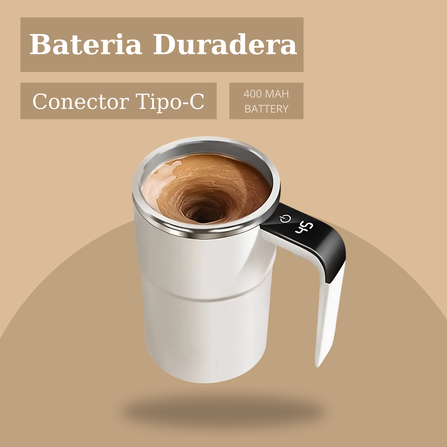 Taza Mezcladora Recargable